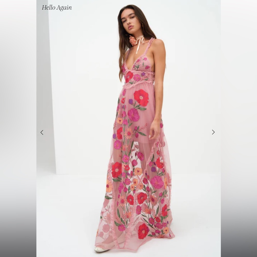 For Love and Lemons Kaylee Maxi Dress